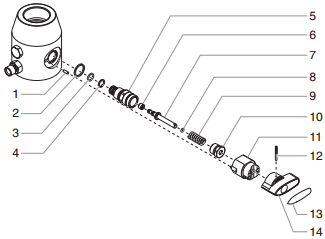 GPX 220 PRIME/SPRAY Valve Assembly